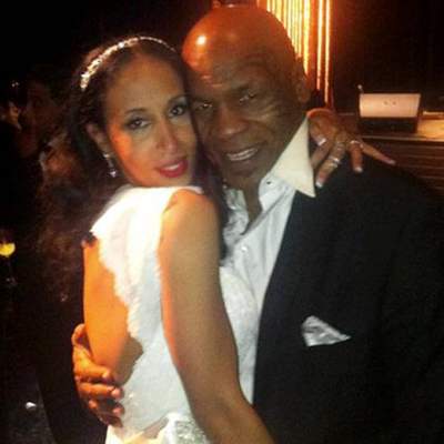 Mike Tyson and Lakiha Spicer renewed their wedding vows in Las Vegas.